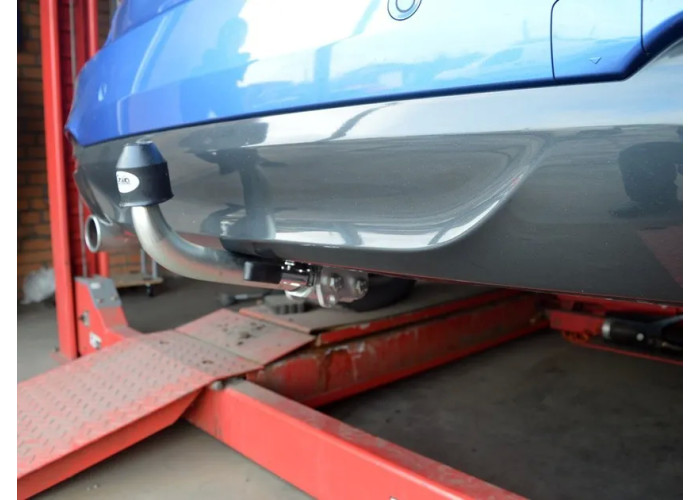 Фаркоп Galia оцинкованный для BMW 3-серия F30/F31 седан, универсал 2011-2023. Быстросъемный крюк. Артикул B021C