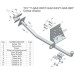 Фаркоп Tavials (Лидер-Плюс) для ГАЗ Газель (2752) 1999-2006. Артикул T-GAZ-04H