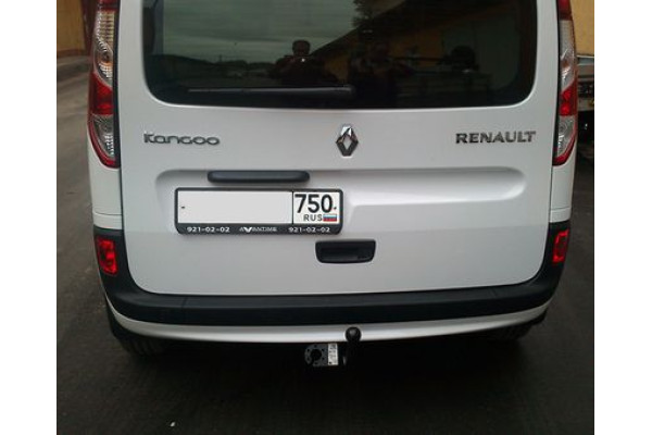 Фаркоп AvtoS для Renault Kangoo II рестайлинг минивэн, фургон 2013-2023. Артикул RN 08