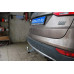 Фаркоп Galia оцинкованный для Hyundai Santa Fe III 2012-2017. Быстросъемный крюк. Артикул H091C