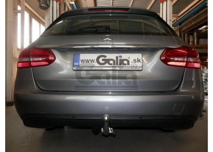 Фаркоп Galia оцинкованный для Mercedes-Benz C-Класс W205 седан, S205 универсал 2013-2023. Быстросъемный крюк. Артикул M141C