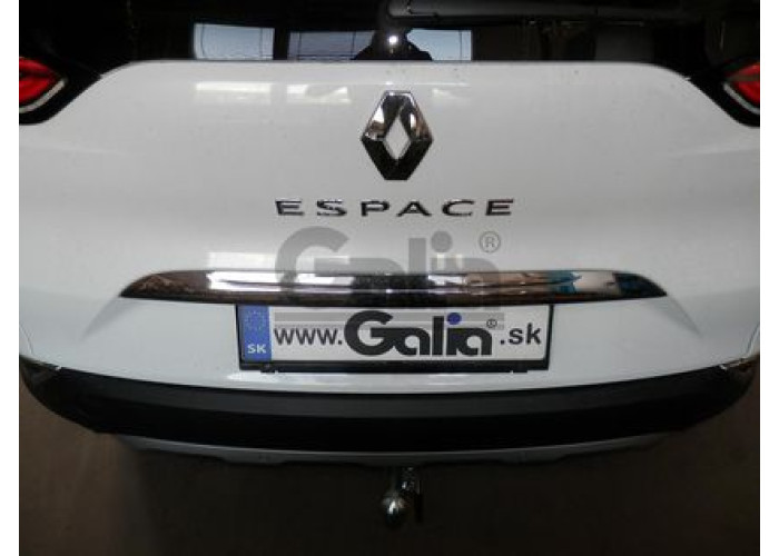 Фаркоп Galia оцинкованный для Renault Espace V 2015-2023. Артикул R096A