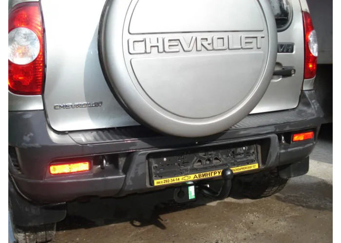 Фаркоп Лидер-Плюс для Chevrolet Niva 2123 Bertone 1999-2009. Артикул VAZ-18A