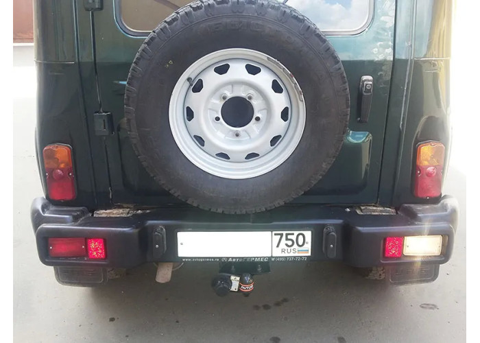 Фаркоп AvtoS для УАЗ Хантер 31512 (469), 31514, 31519 1989-2013. Артикул UAZ-01