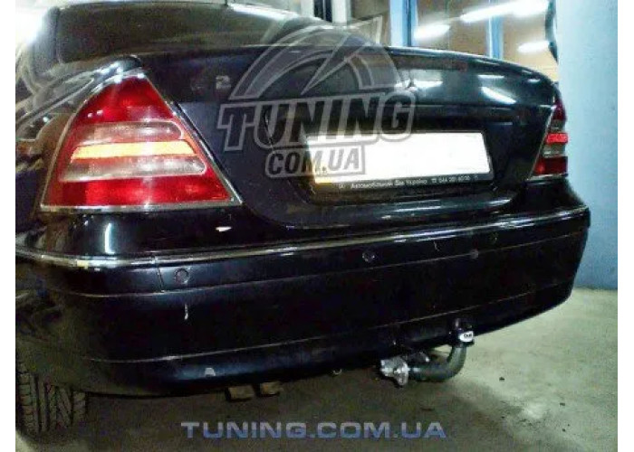 Фаркоп Galia оцинкованный для Mercedes-Benz C-Класс W203, S203 седан, универсал 2000-2007. Артикул M097A