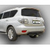 Фаркоп Лидер-Плюс для Nissan Patrol Y62 2010-2023. Фланцевое крепление. Артикул N124-F