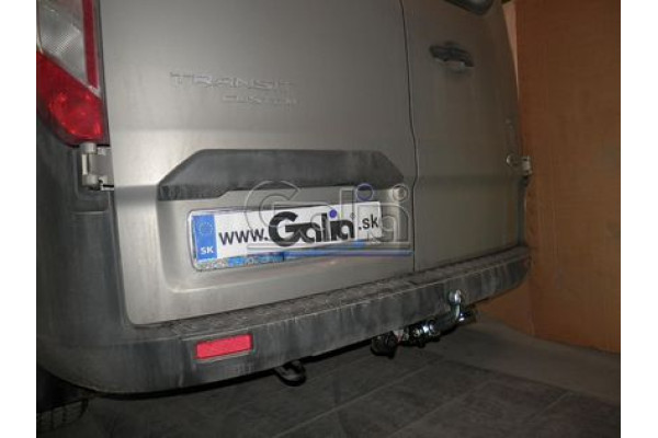 Фаркоп Galia оцинкованный для Ford Touneo Custom 2012-2023. Быстросъемный крюк. Артикул F124C