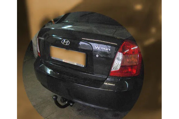Фаркоп Oris (ранее Bosal) для Hyundai Verna хэтчбек, седан 2006-2009. Артикул 4239-A