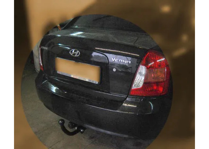Фаркоп Oris (ранее Bosal) для Hyundai Verna хэтчбек, седан 2006-2009. Артикул 4239-A