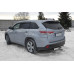 Фаркоп PT Group для Toyota Highlander III 2014-2020 c накладкой из нержавеющей стали. Фланцевое крепление. Артикул THL991101