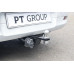 Фаркоп PT Group под американский квадрат для Renault Logan II 2014-2023 Седан. Артикул 07031501