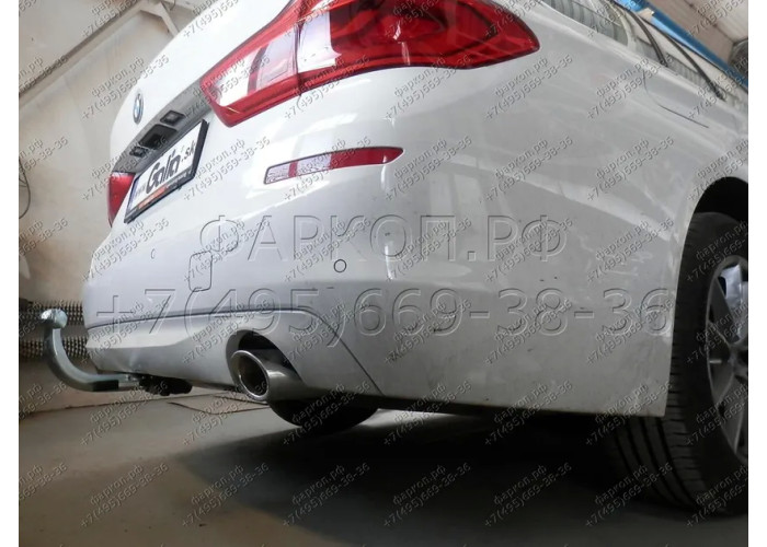 Фаркоп Galia оцинкованный для BMW 5 G30, G31 2016-2023. Быстросъемный крюк. Артикул B024C