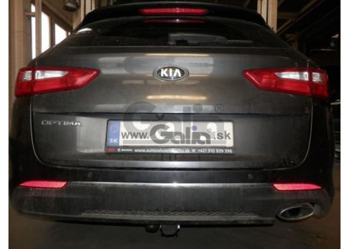 Фаркоп Galia оцинкованный для Kia Optima IV SW седан, универсал (кроме дизель и гибрид) 2015-2020. Артикул K042A