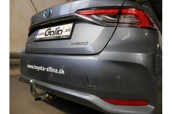 Фаркоп Galia оцинкованный для Toyota Corolla E210 седан 2019-2023. Быстросъемный крюк. Артикул T074C