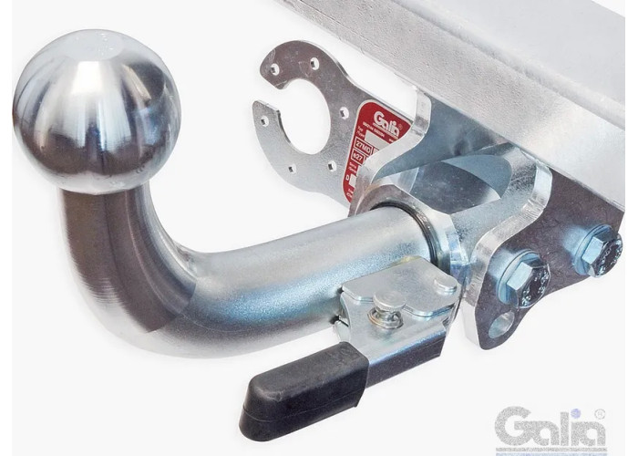 Фаркоп Galia оцинкованный для Peugeot Boxer L1, L2, L3, L4 2006-2023. Быстросъемный крюк. Артикул C042C