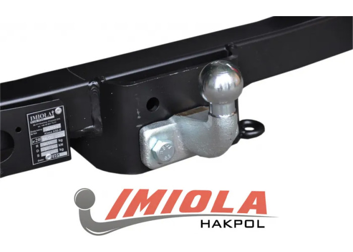 Фаркоп Imiola для Toyota Hilux VIII (без отбойного бруса) 2015-2023. Фланцевое крепление. Артикул T.103