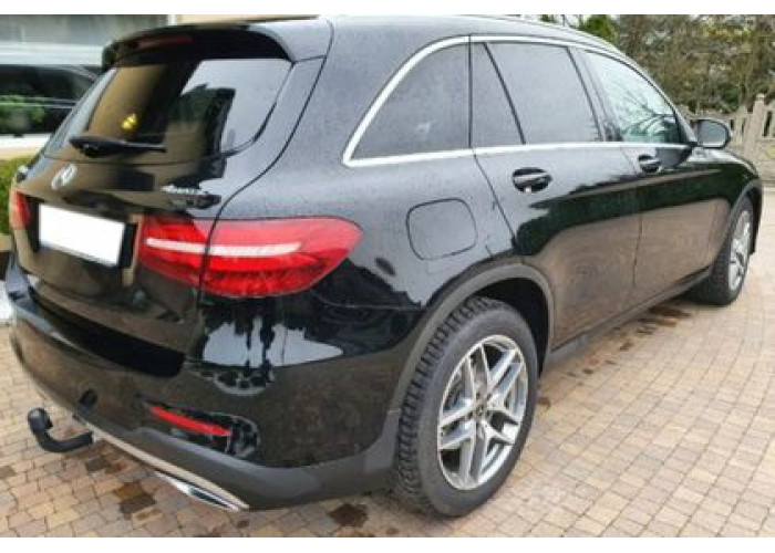 Фаркоп Steinhof для Mercedes-Benz GLC-Класс X253 2015-2023 (вкл. с пневмоподвеской, вкл с AMG-пакетом). Быстросъемный крюк. Артикул M-149