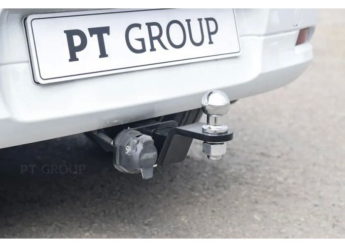 Фаркоп PT Group для Renault Logan Stepway 2018-2023. Быстросъемный крюк. Артикул RLO991101