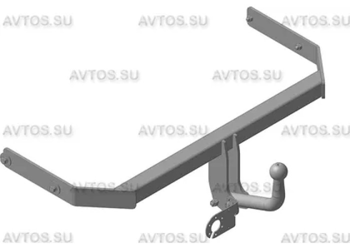 Фаркоп AvtoS для Volkswagen Polo V хетчбек 2009-2020. Артикул VW 27